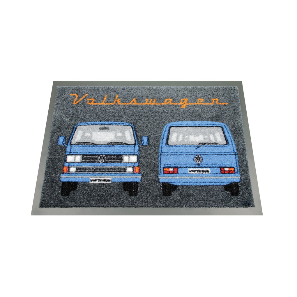 Volkswagen T3 Fußmatte, blau