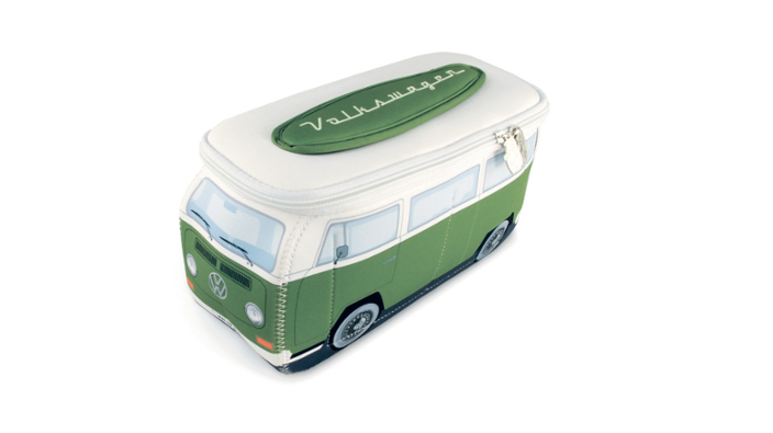 Volkswagen T2 Neopren Mäppchen, grün