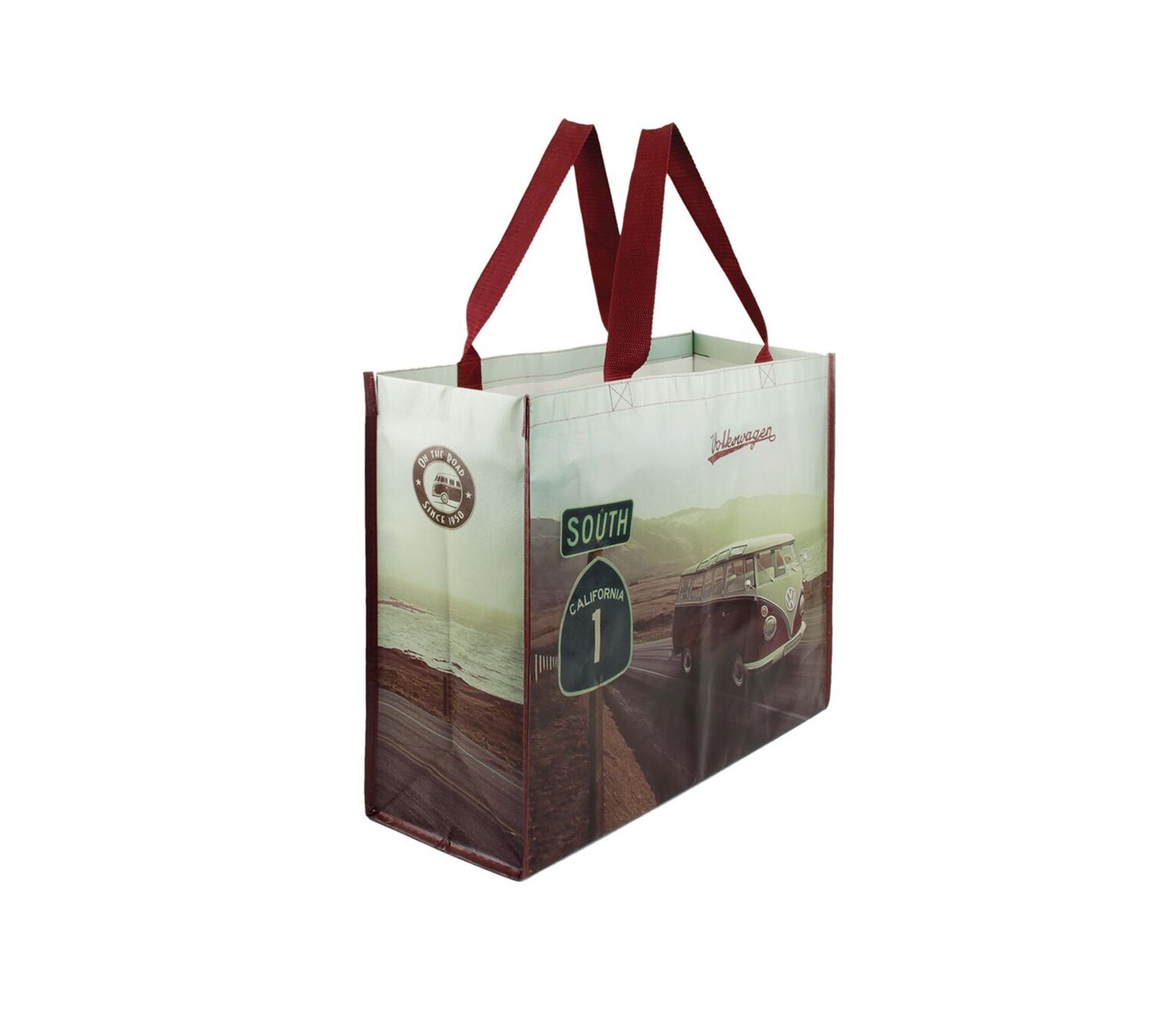 Volkswagen Bulli Shopper Bag groß "Highway No. 1"