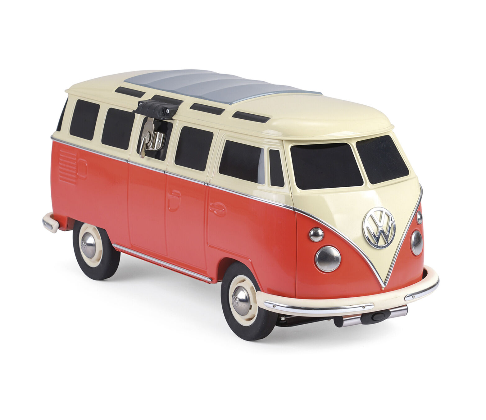 Volkswagen T1 Bus fahrbare Kühlbox - rot