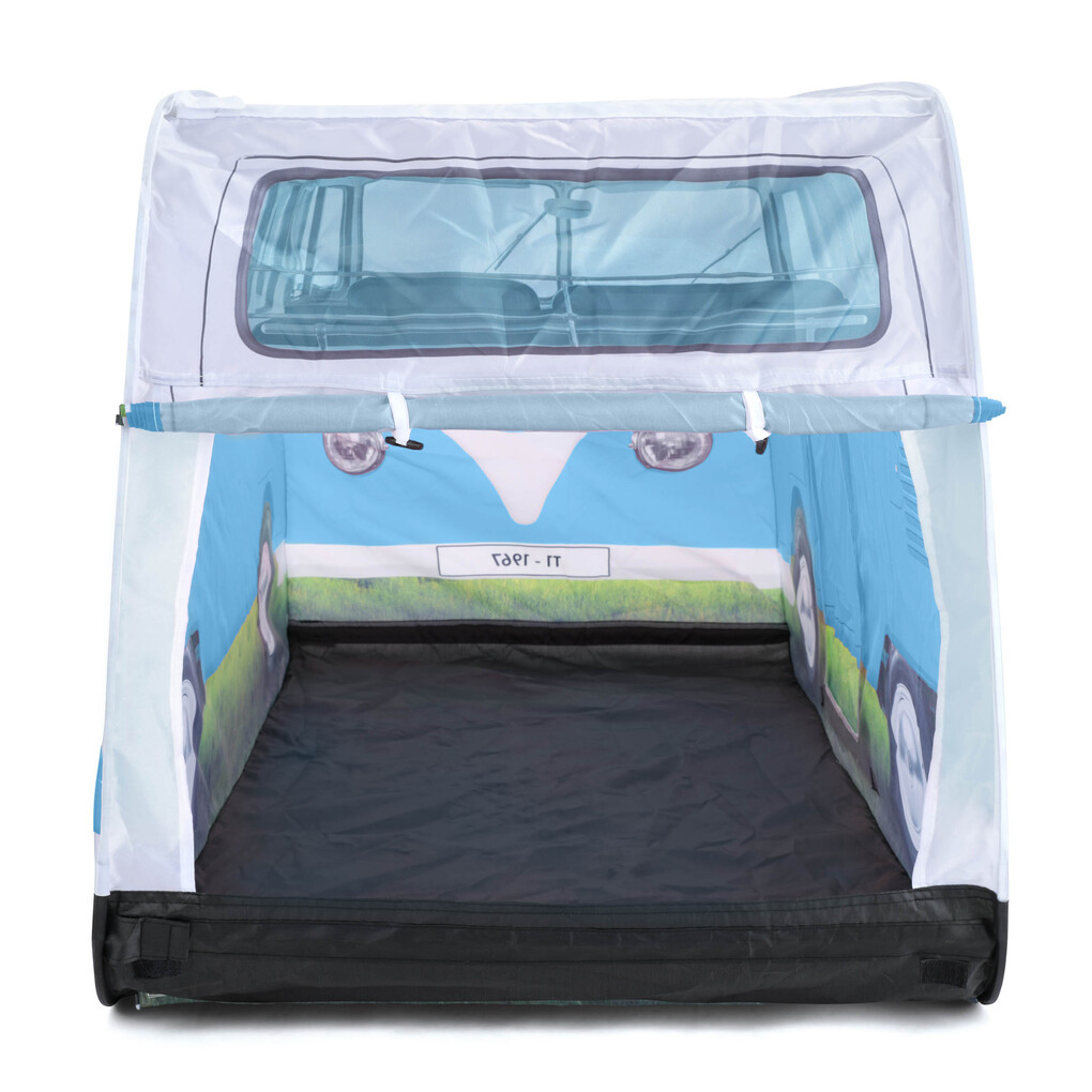 Volkswagen T1 Kinder Pop Up Spielzelt, blau