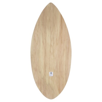 Volkswagen Bulli T1 Schwimmbrett Echtholz 42", Front rot/Natur
