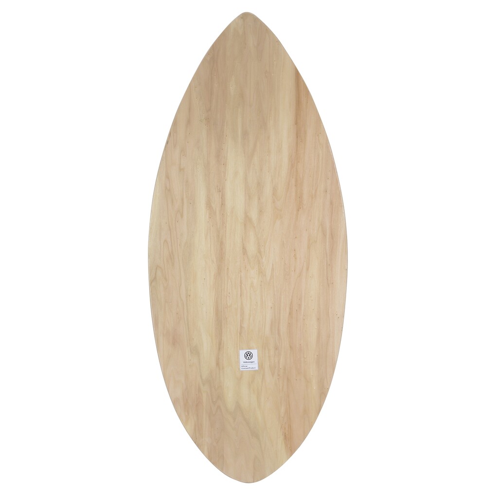 Volkswagen Bulli T1 Schwimmbrett Echtholz 42", Front rot/Natur
