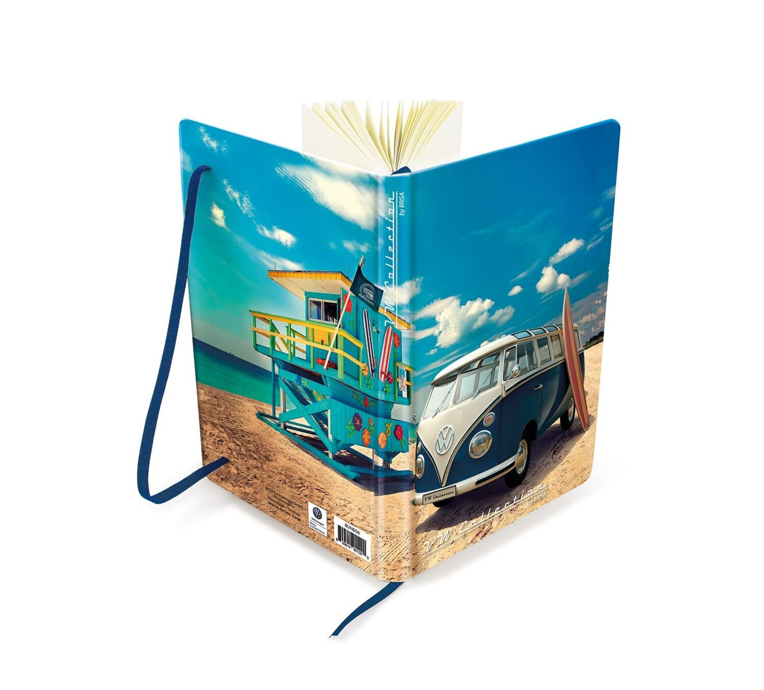 Volkswagen Bulli Notizbuch "Beachlife"