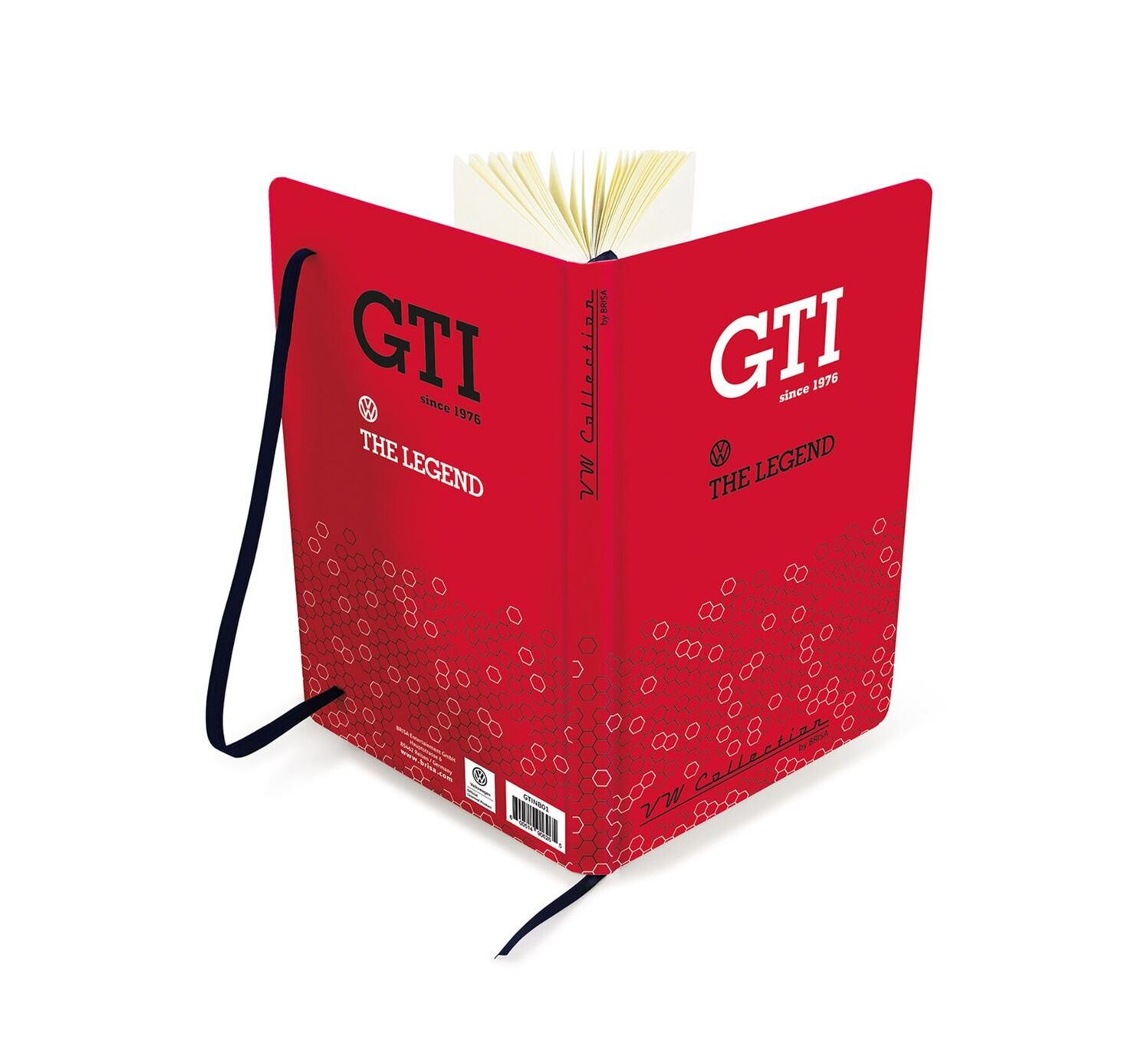 Volkswagen GTI Notizbuch DIN A5 "The Legend", rot