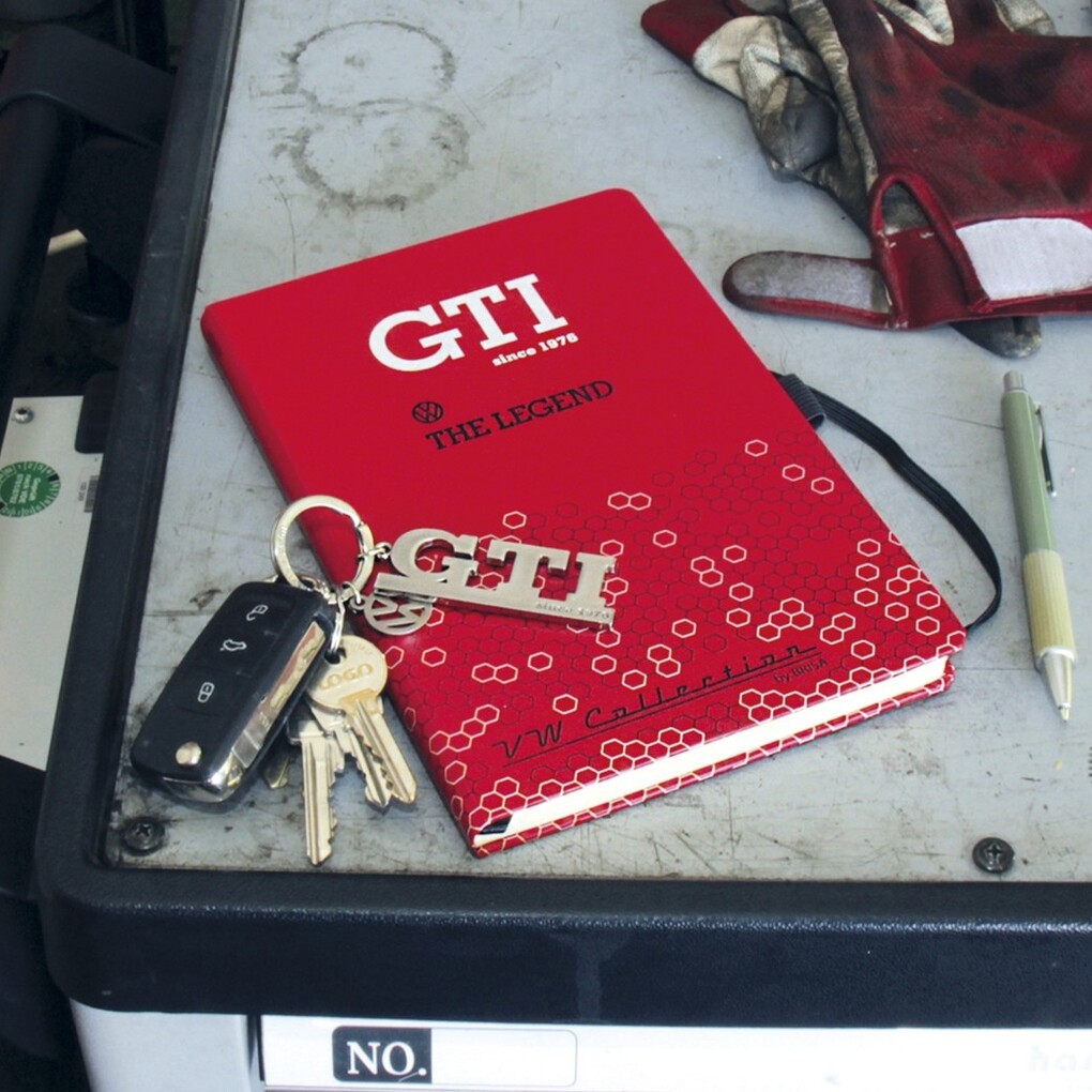 Volkswagen GTI Notizbuch DIN A5 "The Legend", rot
