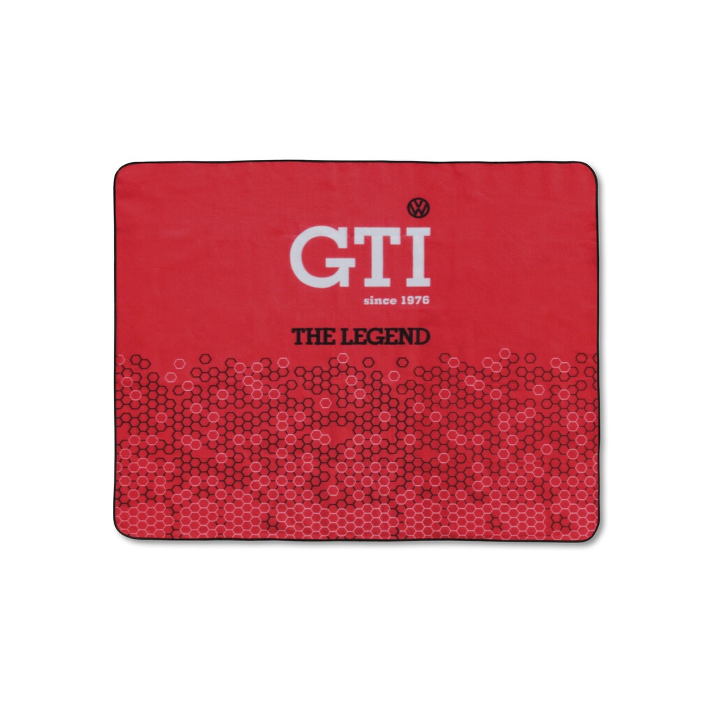 Volkswagen GTI Picknickdecke "The Legend", rot