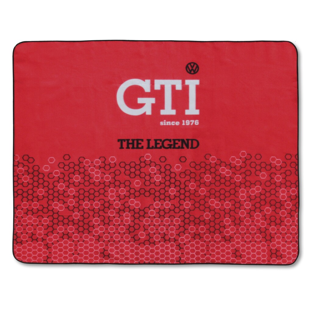 Volkswagen GTI Picknickdecke "The Legend", rot