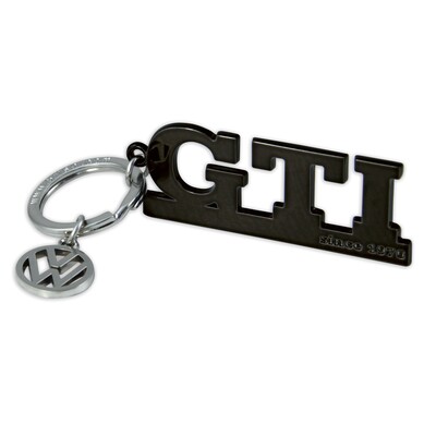 Volkswagen GTI Schlüsselanhänger "Since 1976", schwarz