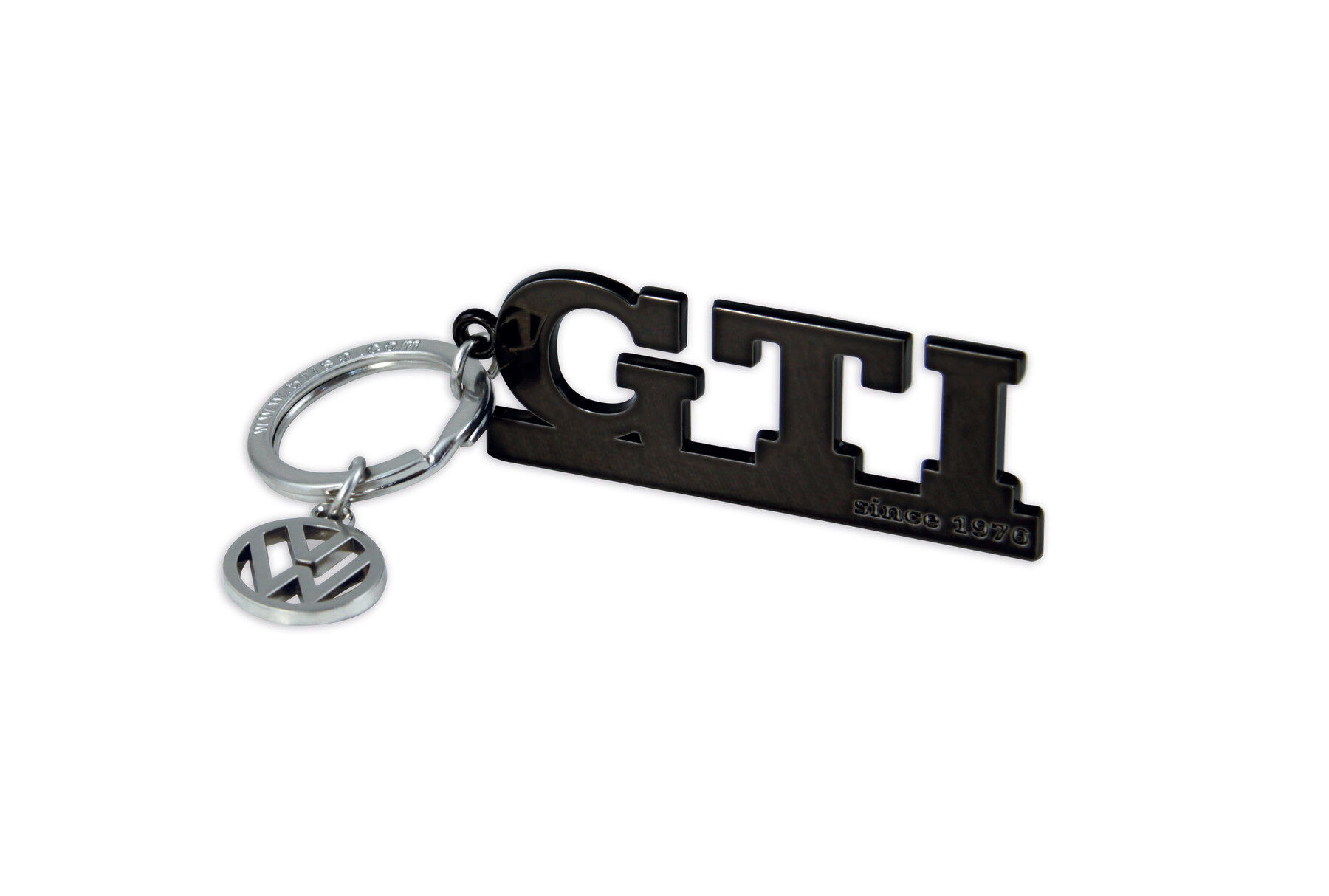 Volkswagen GTI Schlüsselanhänger "Since 1976", schwarz