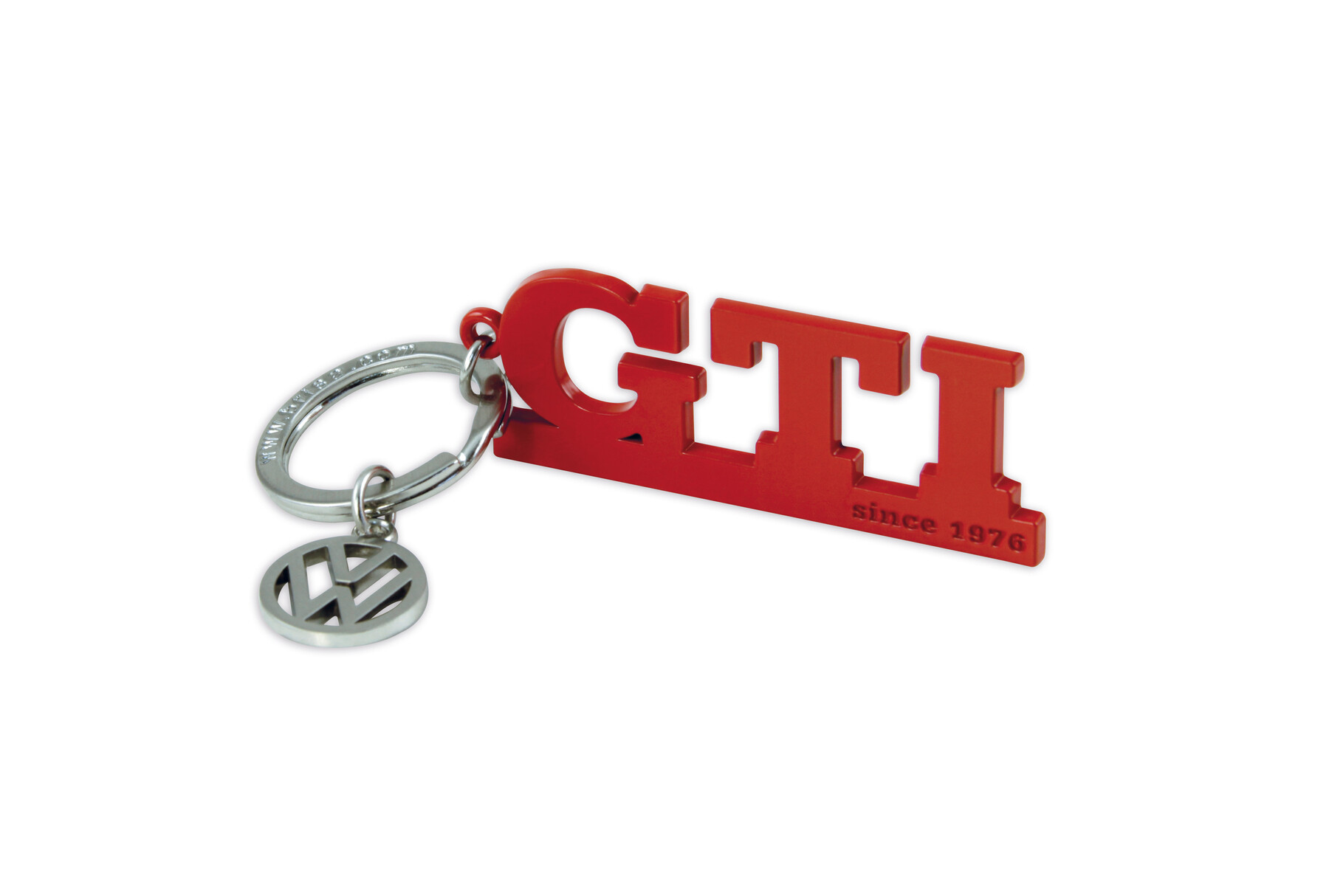 Volkswagen GTI Schlüsselanhänger "Since 1976", rot