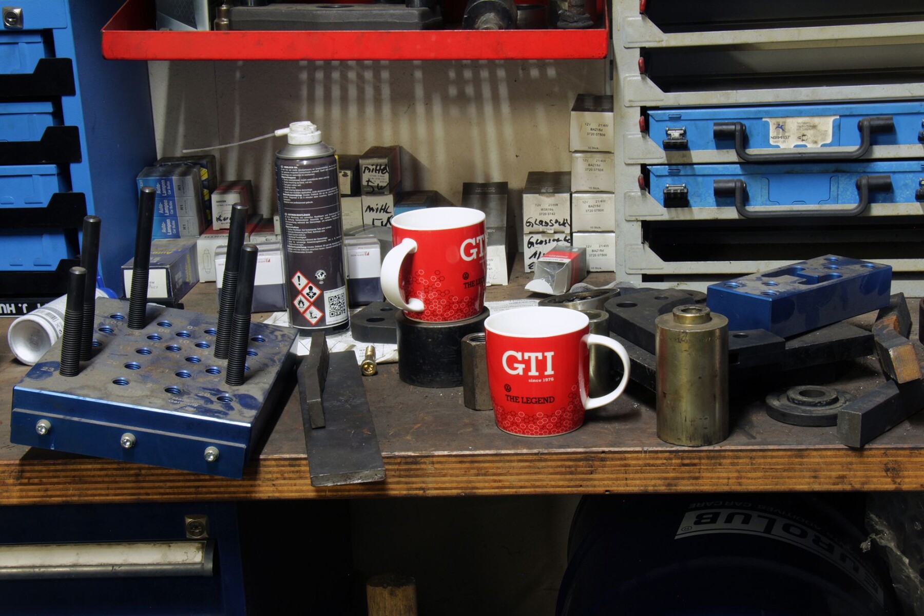 Volkswagen GTI Tasse 370ml, 1976/Rot