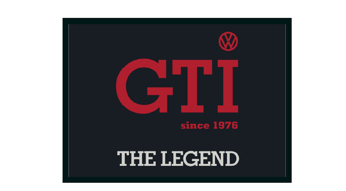 Volkswagen GTI Türmatte, Schwarz