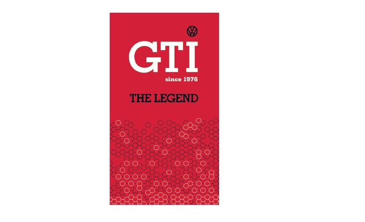 Volkswagen GTI Strandtuch "The Legend", rot