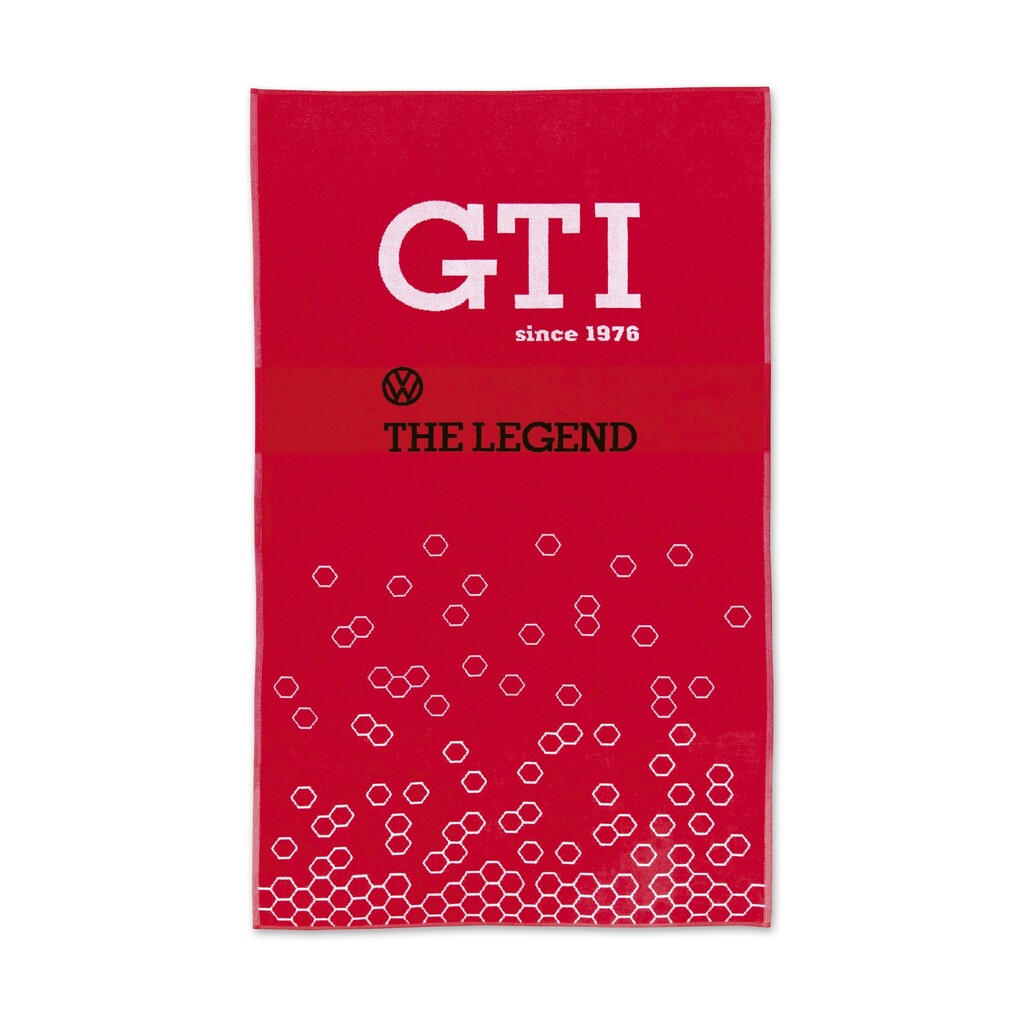 Volkswagen GTI Strandtuch "The Legend", rot