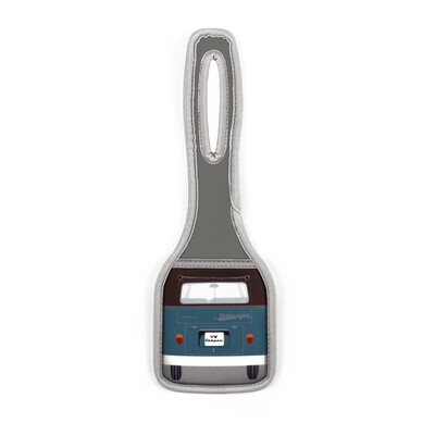 Volkswagen Bulli Kofferanhänger, petrol/braun