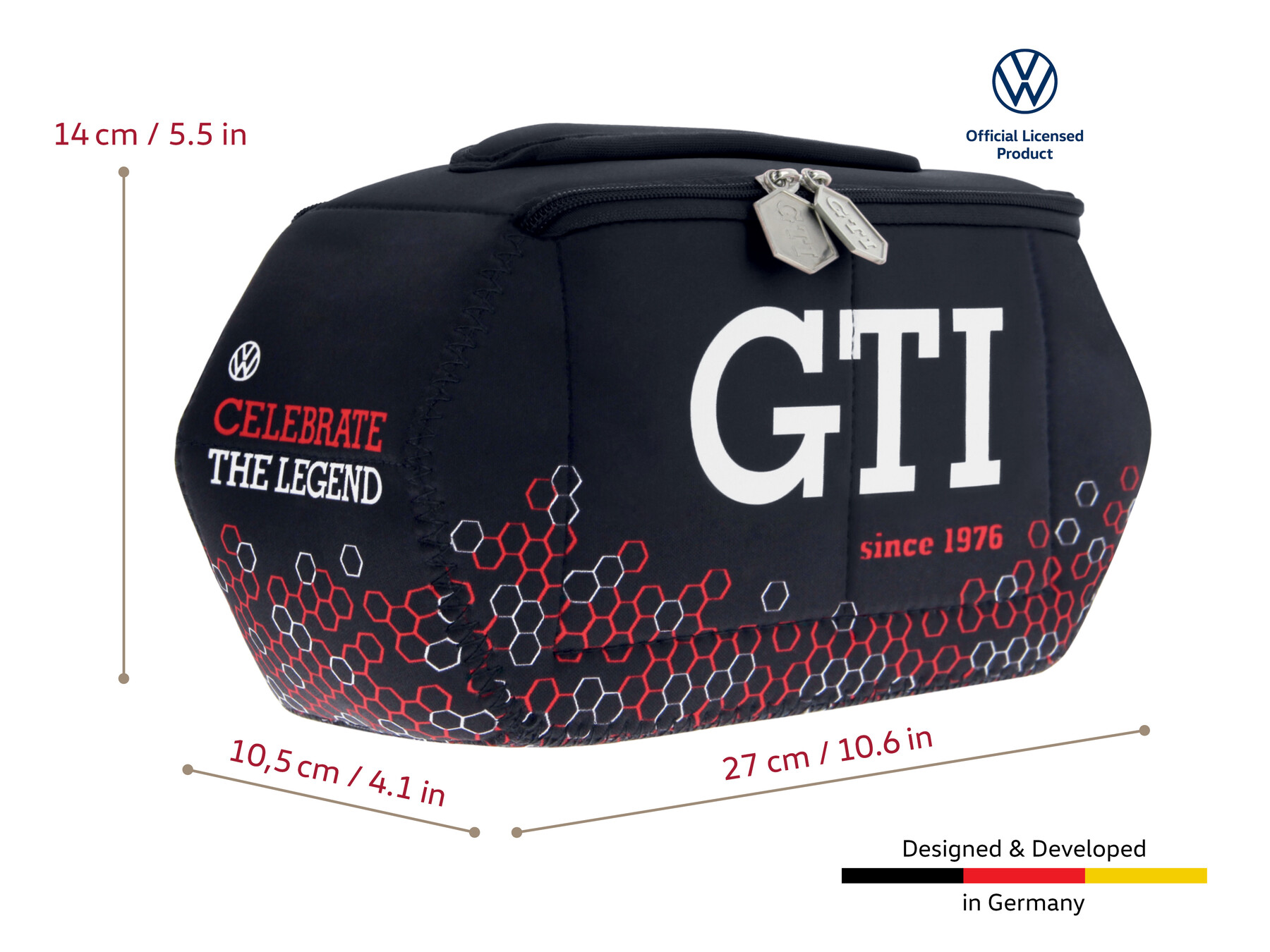 Volkswagen GTI Universaltasche Neopren, schwarz