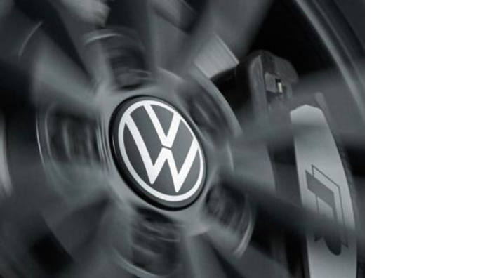 Volkswagen Original dynamische Nabenkappen (neues VW Logo)