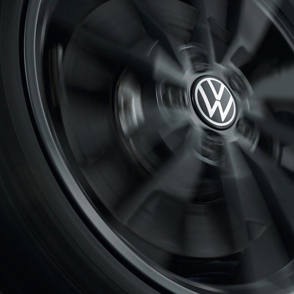 Volkswagen Original dynamische Nabenkappen (neues VW Logo)