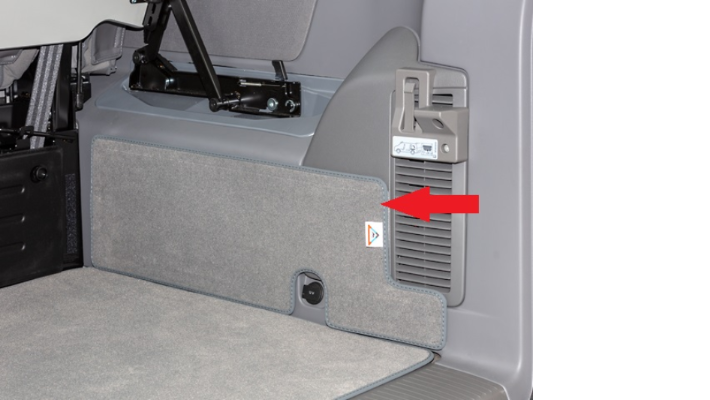 BRANDRUP® Schutzmatte für rechte Seite Fzg.-Verkleidung für T5/T6/T6.1 California