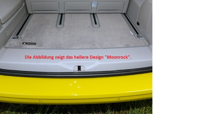 BRANDRUP® Veloursteppich für Heckladeraum für T5/T6/T6.1 mit 3er-Bank