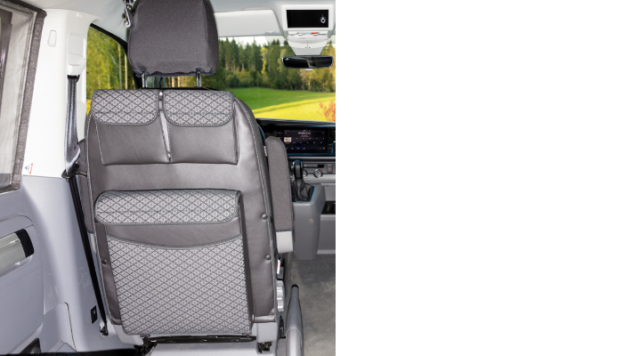 BRANDRUP® UTILITY® für Fahrersitz mit Multibox Maxi für T5/T6/T6.1