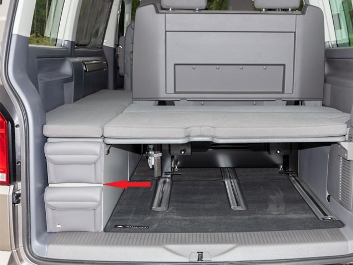 BRANDRUP® UTILITY® für Staukasten hinten für T6.1 California Beach