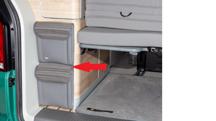 BRANDRUP® UTILITY® für Kleiderschrank Heck (unterhalb Klappe) für T5/T6/T6.1