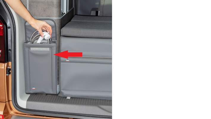 BRANDRUP® UTILITY® für Kleiderschrank Heck (unterhalb Klappe) für T5/T6/T6.1
