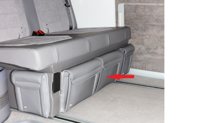 BRANDRUP® UTILITY® für Bettkasten Vorderseite für T5/T6/T6.1