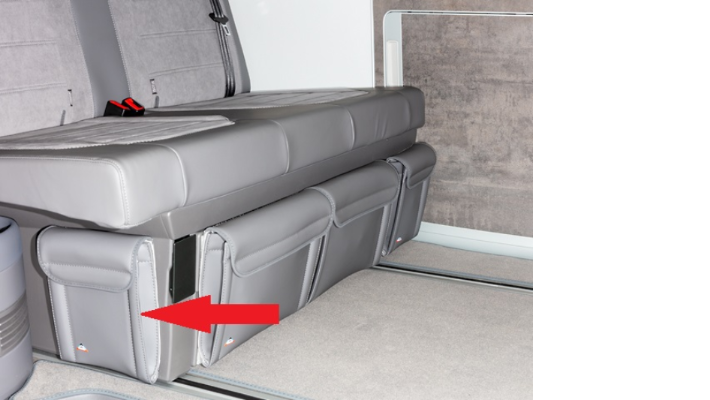 BRANDRUP UTILITY für Bettkasten seitlich rechts für T5/T6/T6.1