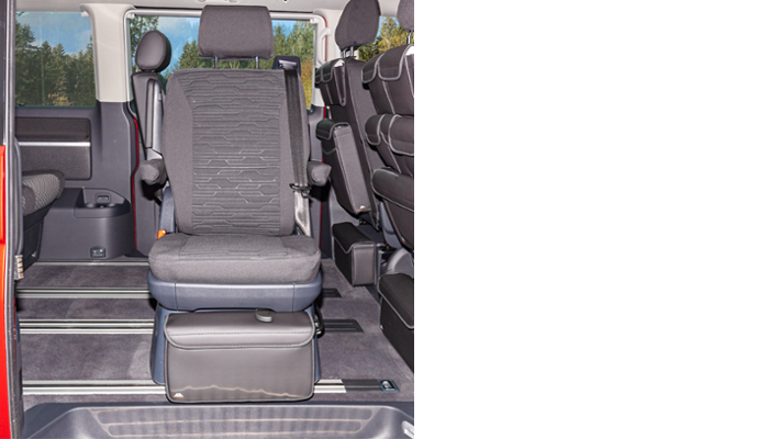 BRANDRUP® Sitzbezug für Drehsitz in 2.Sitzreihe für T6/T6.1