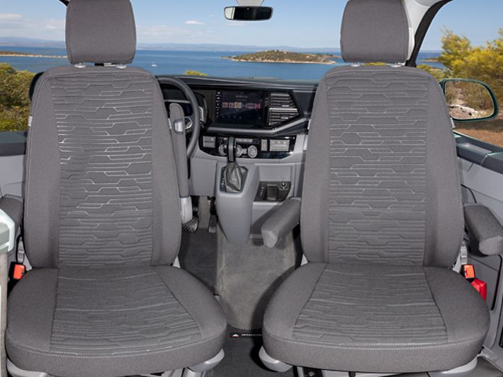 BRANDRUP® Sitzbezüge für Fahrerhaussitze für T6/T6.1