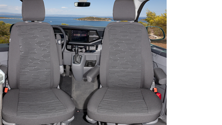 BRANDRUP® Sitzbezüge für Fahrerhaussitze für T6/T6.1