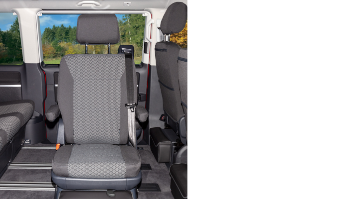 BRANDRUP® Sitzbezug für Drehsitz in 2.Sitzreihe für T6/T6.1