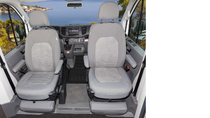 BRANDRUP® Sitzbezüge für Fahrerhaussitze für Grand California 600/680