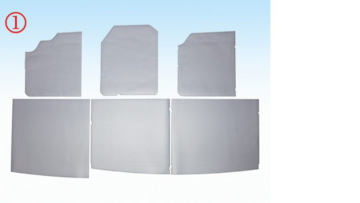 BRANDRUP® Antirutschmatten für Spülschrank, 6er-Set für T6.1 California