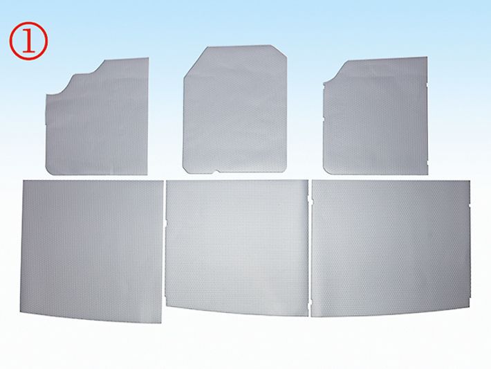 BRANDRUP® Antirutschmatten für Spülschrank, 6er-Set für T6.1 California