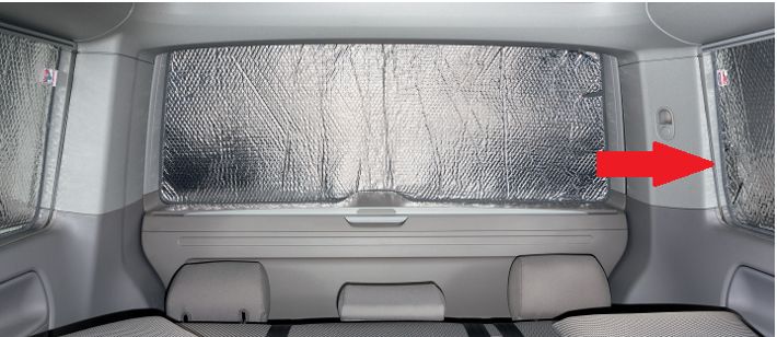 BRANDRUP® ISOLITE® Inside alle Fenster in C-D Säule einteilig, links