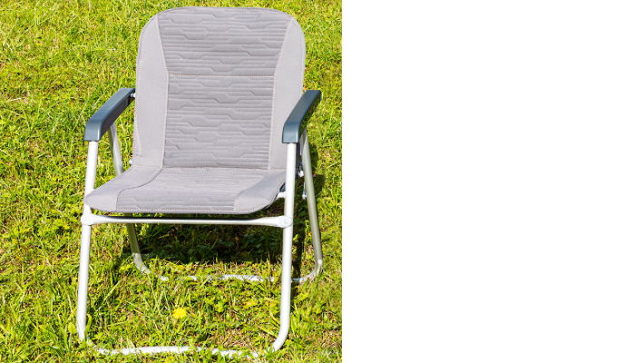 BRANDRUP® Polsterbezug für California Serien-Campingstühle, "Circuit Palladium"