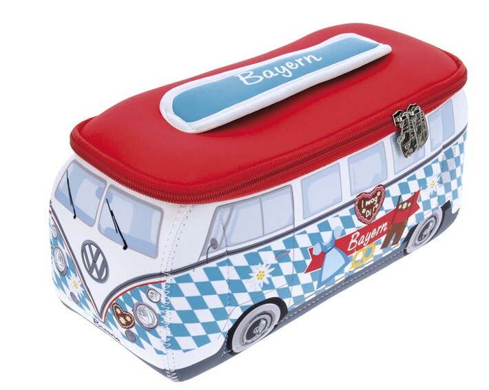 Volkswagen Bulli 3D Neopren Universaltasche "Bayern"