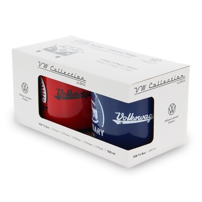 Volkswagen Bulli Emaillebecher-Set