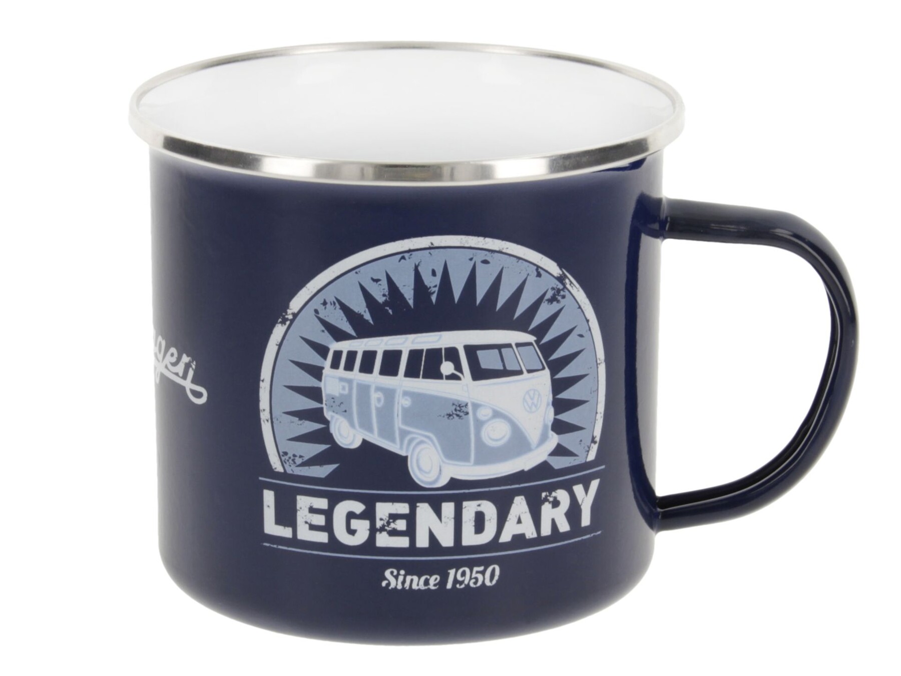 Volkswagen Bulli Emaillebecher-Set