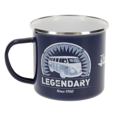 Volkswagen Bulli Emaillebecher-Set