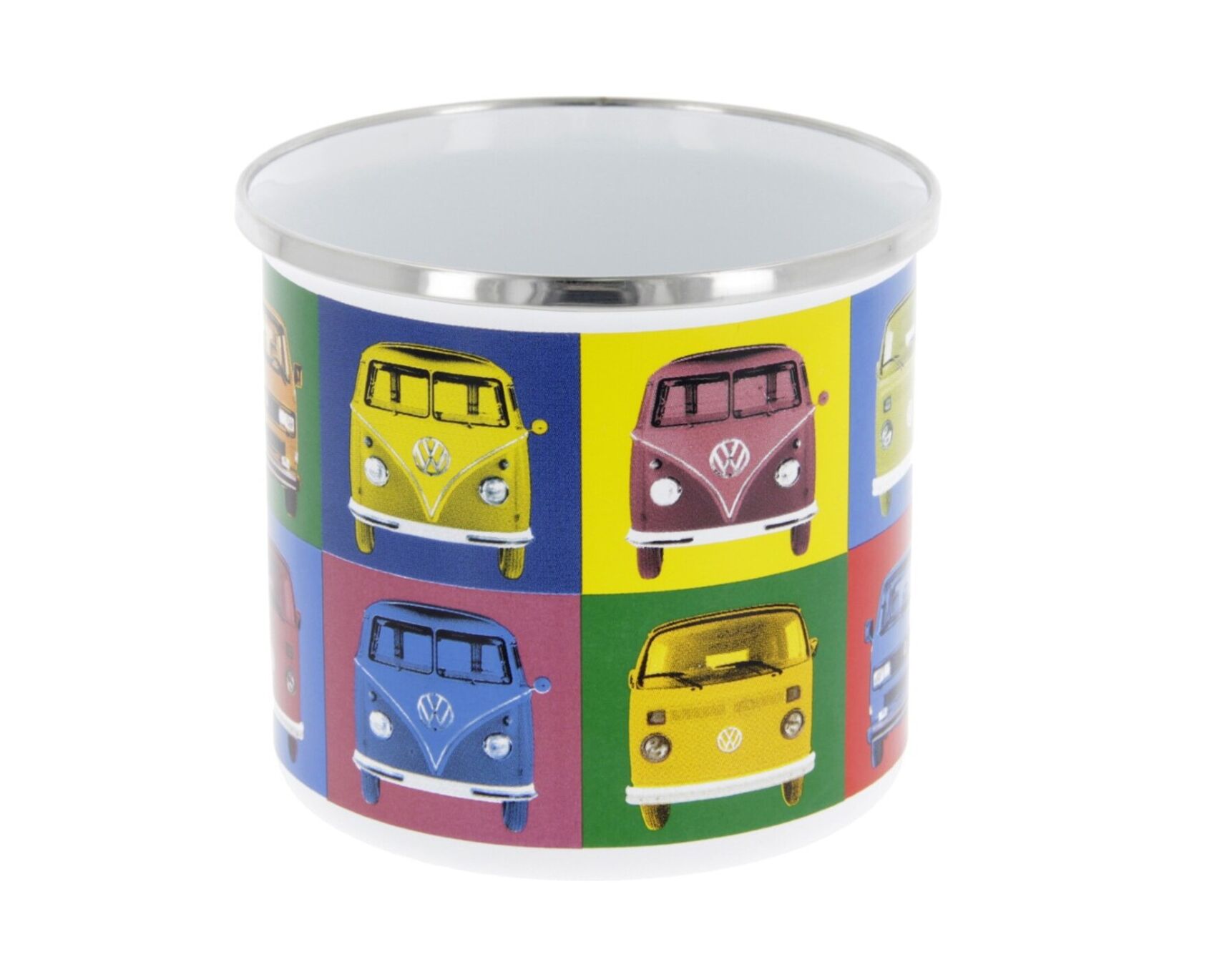Volkswagen Bulli Emaillebecher-Set