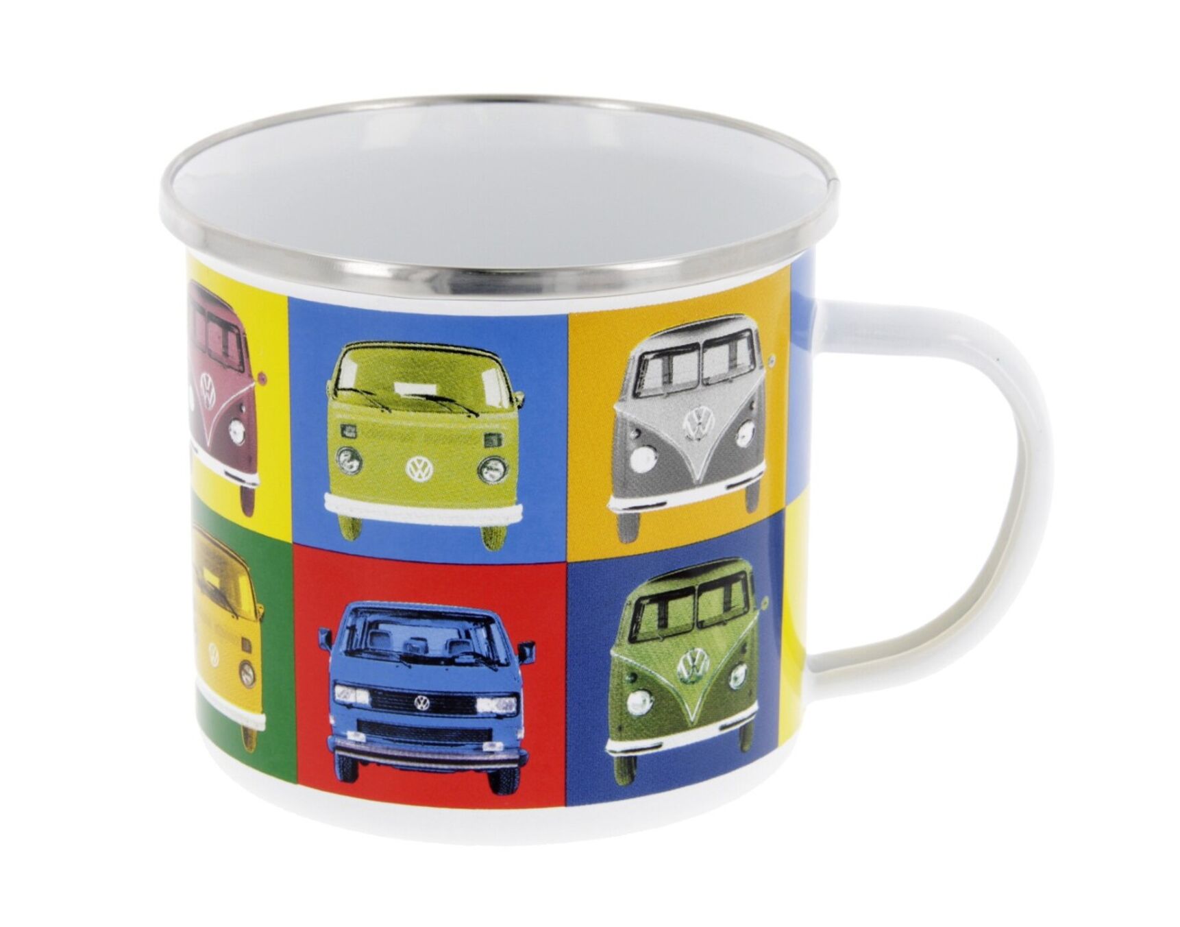 Volkswagen Bulli Emaillebecher-Set