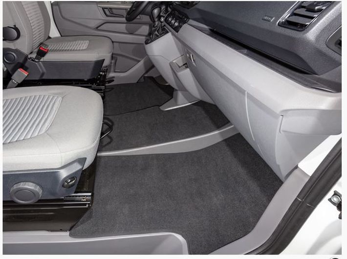 BRANDRUP® Veloursteppich Fahrerhaus, 3-teilig für Grand California bis Mj.2021
