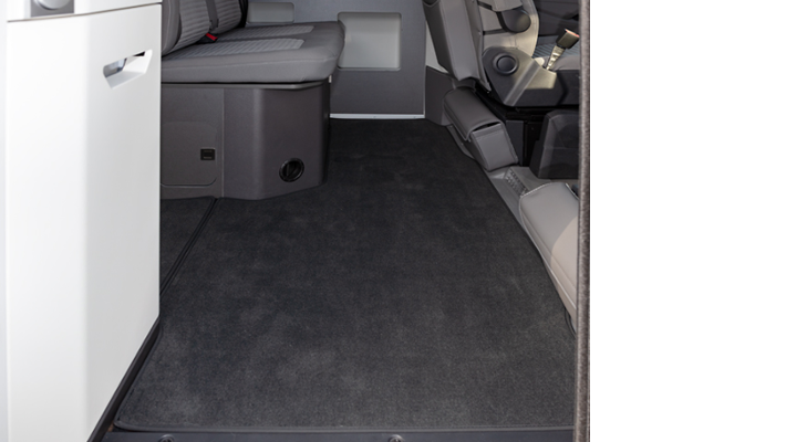 BRANDRUP® Veloursteppich Fahrgastraum, 2-teilig für Grand California 600