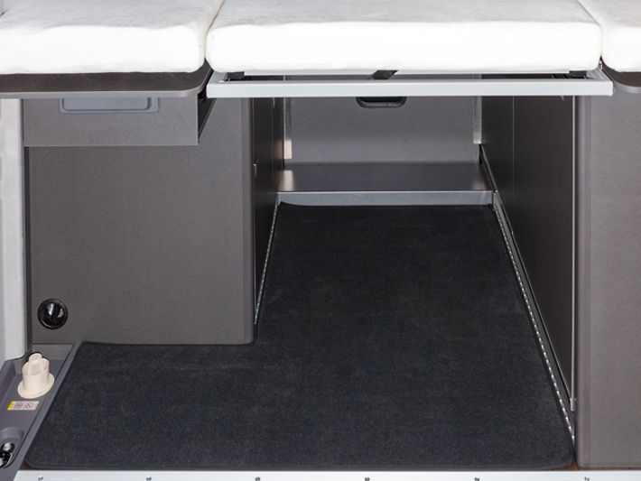 BRANDRUP® Veloursteppich Heckladeraum für Grand California 600/680