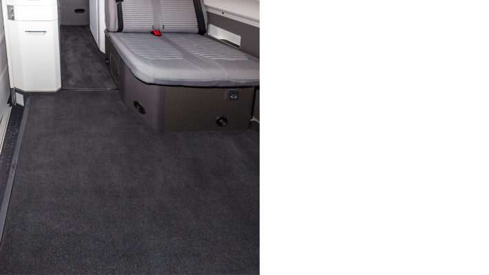 BRANDRUP® Veloursteppich Fahrgastraum, 3-teilig für Grand California 680